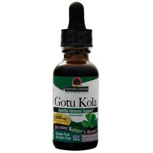 Nature's Answer Gotu Kola (Gluten and Alcohol-Free) 1 fl.oz