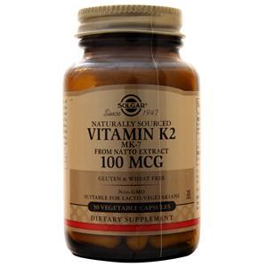 Solgar Vitamin K2 - MK7 (100mcg)  50 vcaps