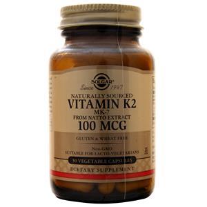 Solgar Vitamin K2 - MK7 (100mcg) 50 vcaps