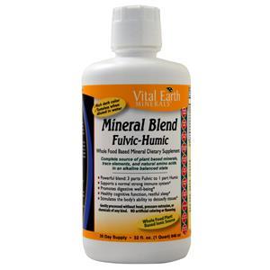Vital Earth Minerals Mineral Blend Fulvic-Humic Liquid  32 fl.oz
