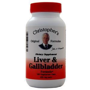 Christopher's Original Formulas Liver & Gallbladder Formula 100 vcaps