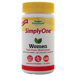 Super Nutrition Simply One Women - Triple Power Multivitamins  90 tabs