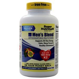 Super Nutrition Men's Blend (Iron-Free)  180 tabs