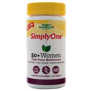 Super Nutrition Simply One 50+ Women - Triple Power Multivitamins  90 tabs