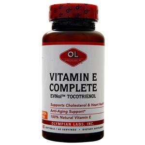 Olympian Labs Vitamin E Complete 60 sgels