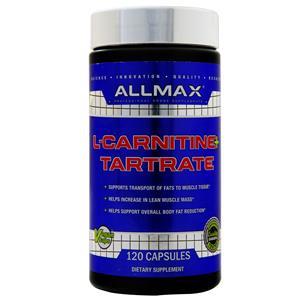 Allmax Nutrition L-Carnitine + Tartrate 120 caps