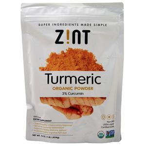 Zint Turmeric - Organic Powder  16 oz