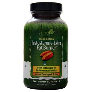 Irwin Naturals Testosterone-Extra Fat Burner 60 sgels