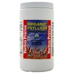 Yerba Prima Organic Psyllium Whole Husks Powder  12 oz