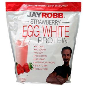 Jay Robb Egg White Protein Strawberry 80 oz