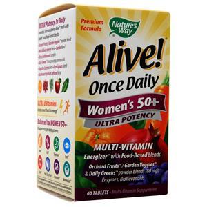 Nature's Way Alive! Once Daily Women's 50+ Ultra Potency 60 tabs