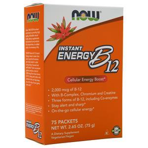 Now Instant Energy B12 75 Pckts – IShop Nutrition UK