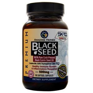 Amazing Herbs Premium Black Seed (500mg) 90 sgels