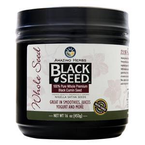 Amazing Herbs Black Seed (Whole Seed)  16 oz