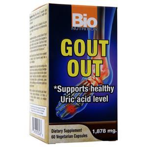 Bio Nutrition Gout Out  60 vcaps