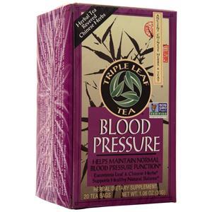 Triple Leaf Tea Blood Pressure Herbal Tea  20 pckts
