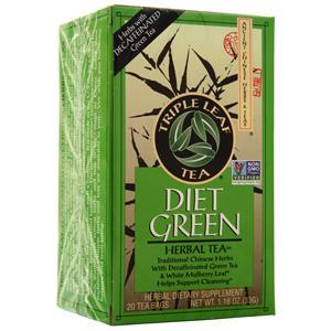 Triple Leaf Tea Diet Green Herbal Tea 20 pckts