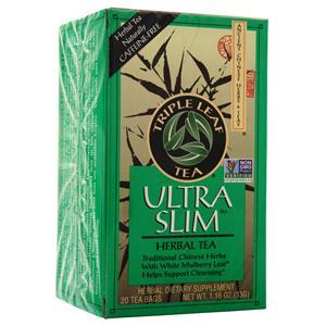Triple Leaf Tea Ultra Slim Herbal Tea  20 pckts