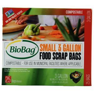 BioBag Food Scrap Bags - Small 3 Gallon 25 count