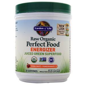 Garden Of Life Raw Organic Perfect Food Energizer Pomegranate-Yerba Mate 9.8 oz
