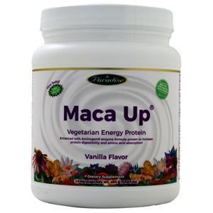 Paradise Herbs Maca Up - Vegetarian Energy Protein Vanilla 450 grams