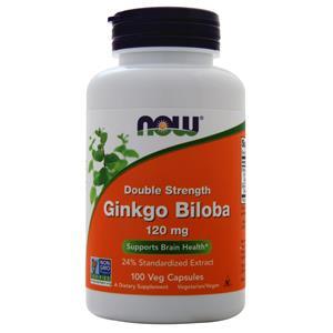 Now Ginkgo Biloba (120mg)  100 vcaps