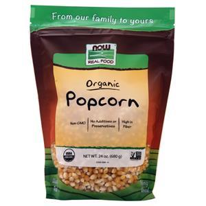 Now Certified Organic Popcorn  24 oz