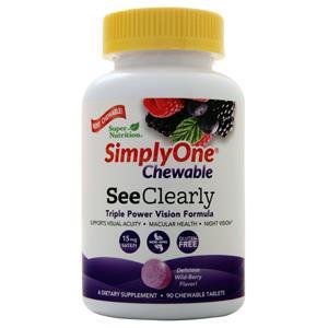 Super Nutrition Simply One - See Clearly Chewable Wild Berry 90 chews