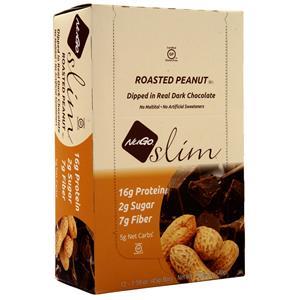Nugo Nutrition Slim Bar Roasted Peanut 12 bars
