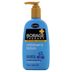 ShiKai Borage Therapy - Children's Lotion Fragrance Free 8 fl.oz