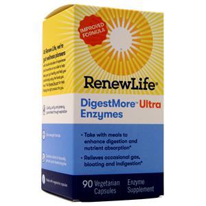 Renew Life DigestMore Ultra Enzymes  90 vcaps