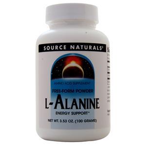 Source Naturals L-Alanine Powder  100 grams