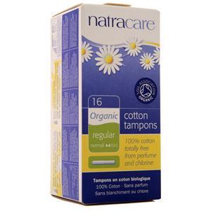 Natracare Cotton Tampons Regular 16 count