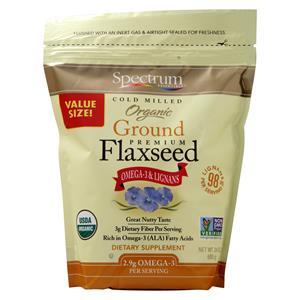 Spectrum Organic Ground Premium Flaxseed  24 oz