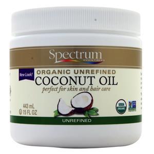 Spectrum Organic Unrefined Coconut Oil  15 fl.oz