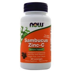 Now Sambucus Zinc-C 60 lzngs