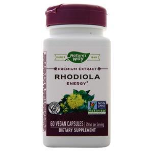 Nature's Way Rhodiola Energy 60 vcaps