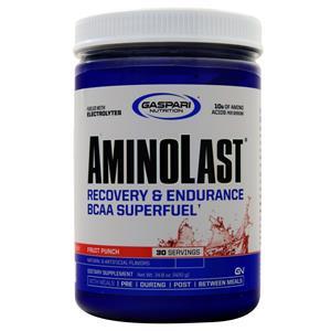 Gaspari Nutrition Aminolast - Recovery & Endurance BCAA Superfuel Fruit Punch 420 grams