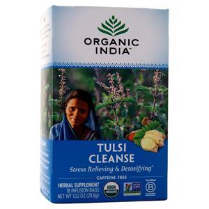 Organic India Tulsi Cleanse Tea  18 pckts