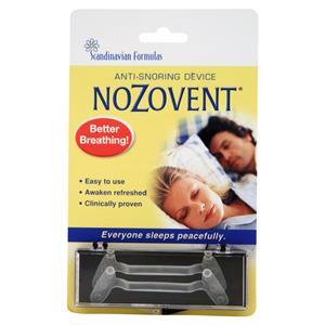 Scandinavian Formulas Nozovent - Anti-Snoring Device  2 count