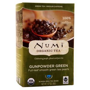 Numi Organic Tea Gunpowder Green 18 pckts