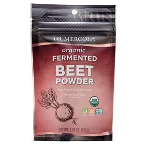 Dr. Mercola Organic Fermented Beet Powder  150 grams