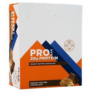 Pro Bar Protein Bar Peanut Butter Chocolate 12 bars