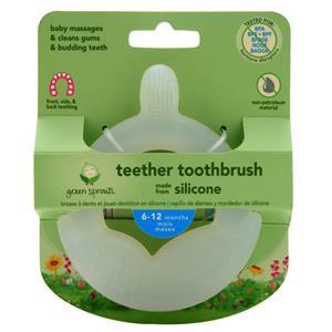 Green Sprouts Teether Toothbrush 6-12 Months 1 count
