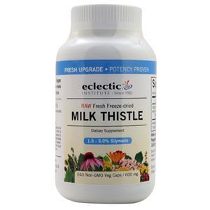 Eclectic Institute Raw Fresh Freeze-Dried Milk Thistle  240 vcaps
