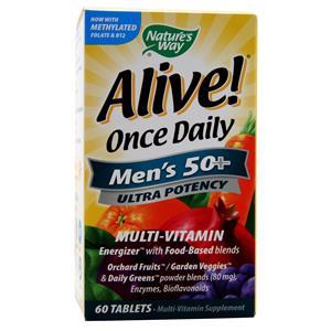 Nature's Way Alive! Once Daily Men's 50+ Ultra Potency 60 tabs