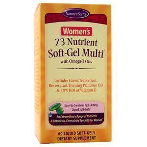 Nature's Secret Women's 73 Nutrient Soft-Gel Multi 60 sgels