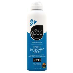 All Good Sport Sunscreen Spray SPF 30 6 fl.oz