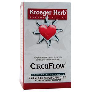 Kroeger Herb Products CircuFlow 270 vcaps