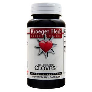Kroeger Herb Products Cloves (450mg)  100 vcaps